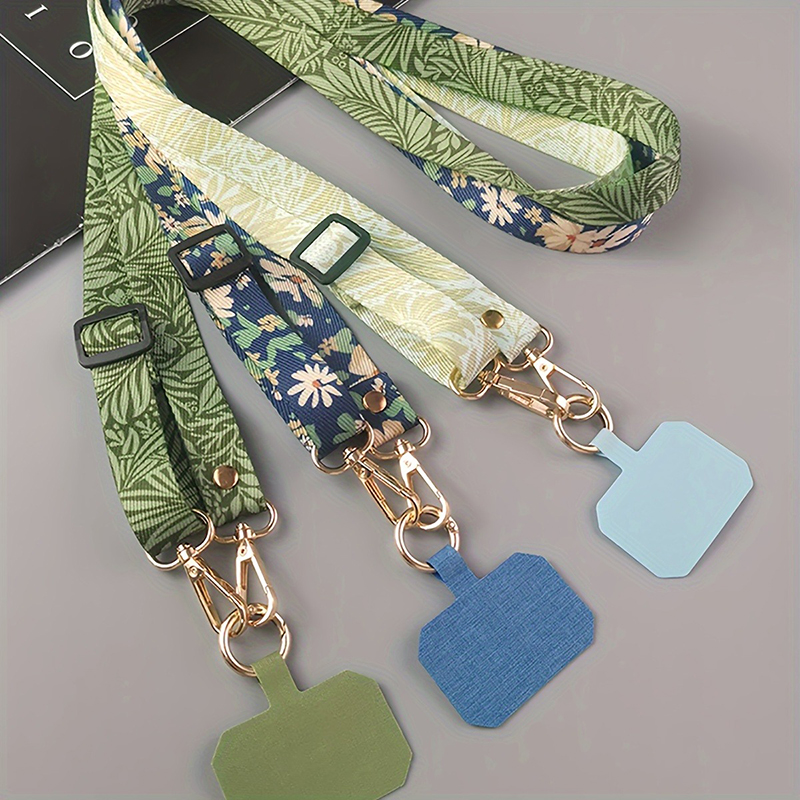 String Tension Clip - Geschilderde Crossbody Mobiele Telefoon Lanyard Strap