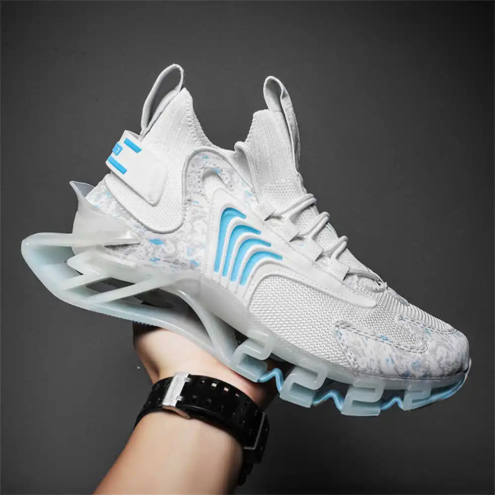 Badminton Shoes - Blauwe Slipon Lange Roze Laarzen Lichtgroene
