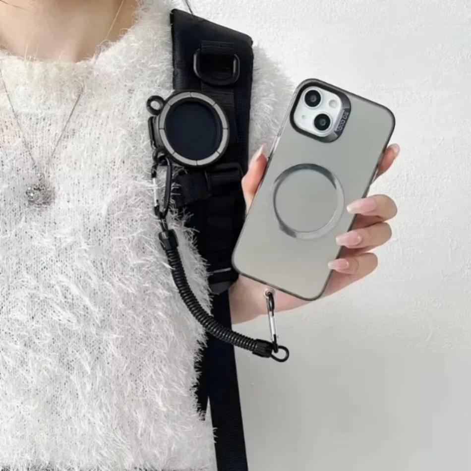 String Tension Clip - Magnetische telefoonhouder Klem Handsfree rugzak/riem met