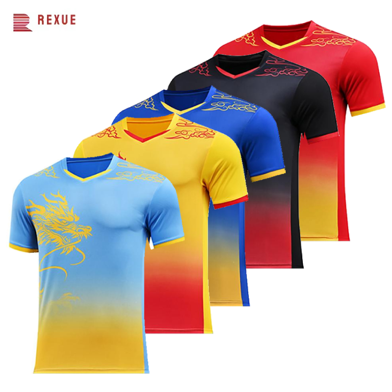 Badminton Rank - China Dragon Tennisshirt Voor Mannen Vrouwen