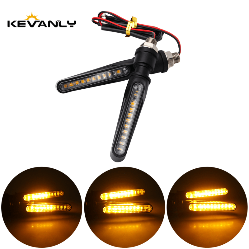 Badminton Flash - 2 Stuks Universele Led Motorfiets Richtingaanwijzer