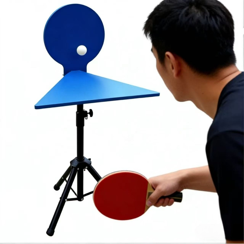 Badminton Rebound Trainer - Verstelbaar reboundbord voor tafeltennistraining Enkelvoudig pingpong