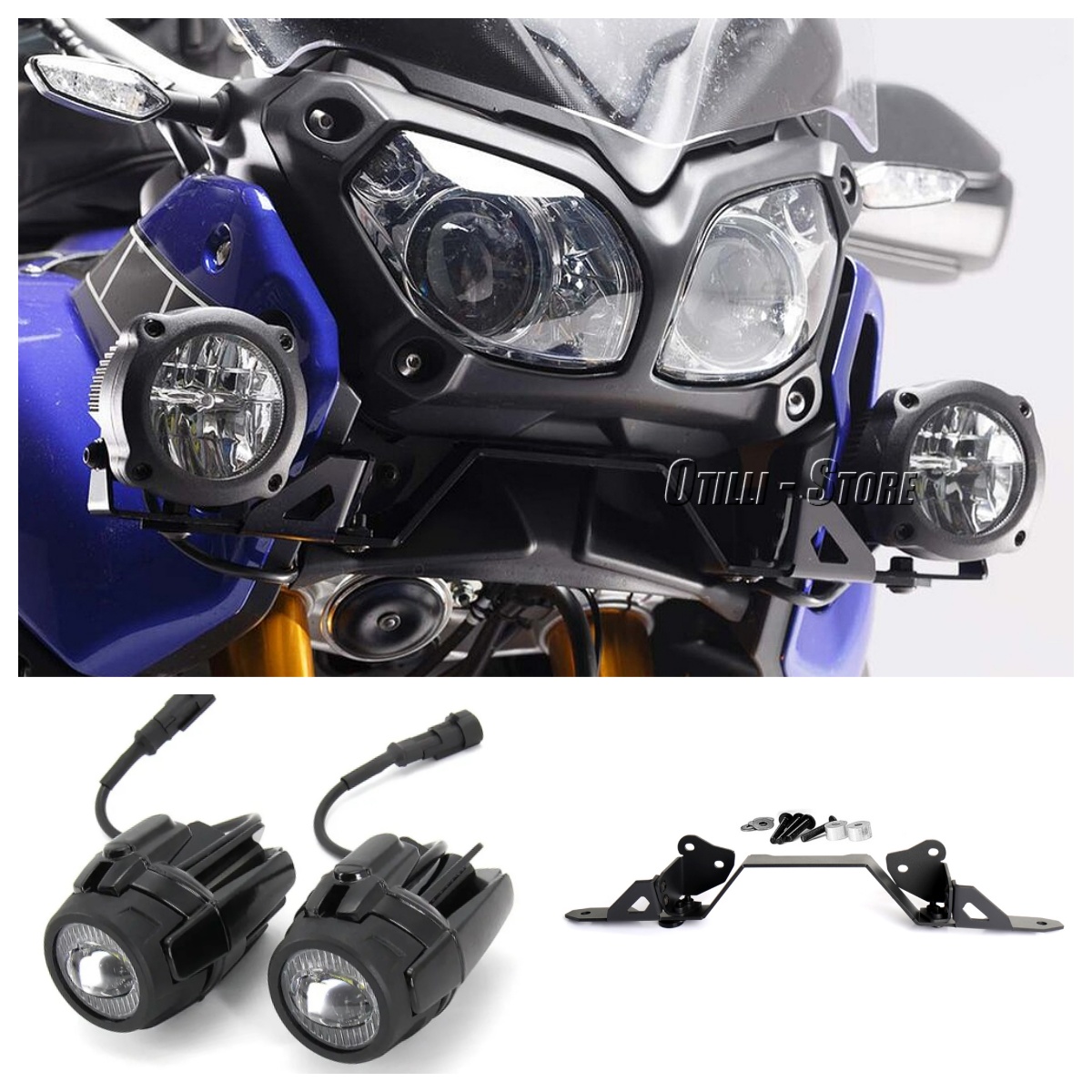 Badminton Flash - Motorfiets Koplamp Mistlampen Led Extra Rijden