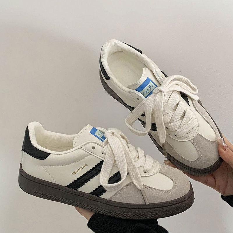 Badminton Shoes - Damessneakers Mode gevulkaniseerde veterschoenen Luxe tennistrainingsschoenen