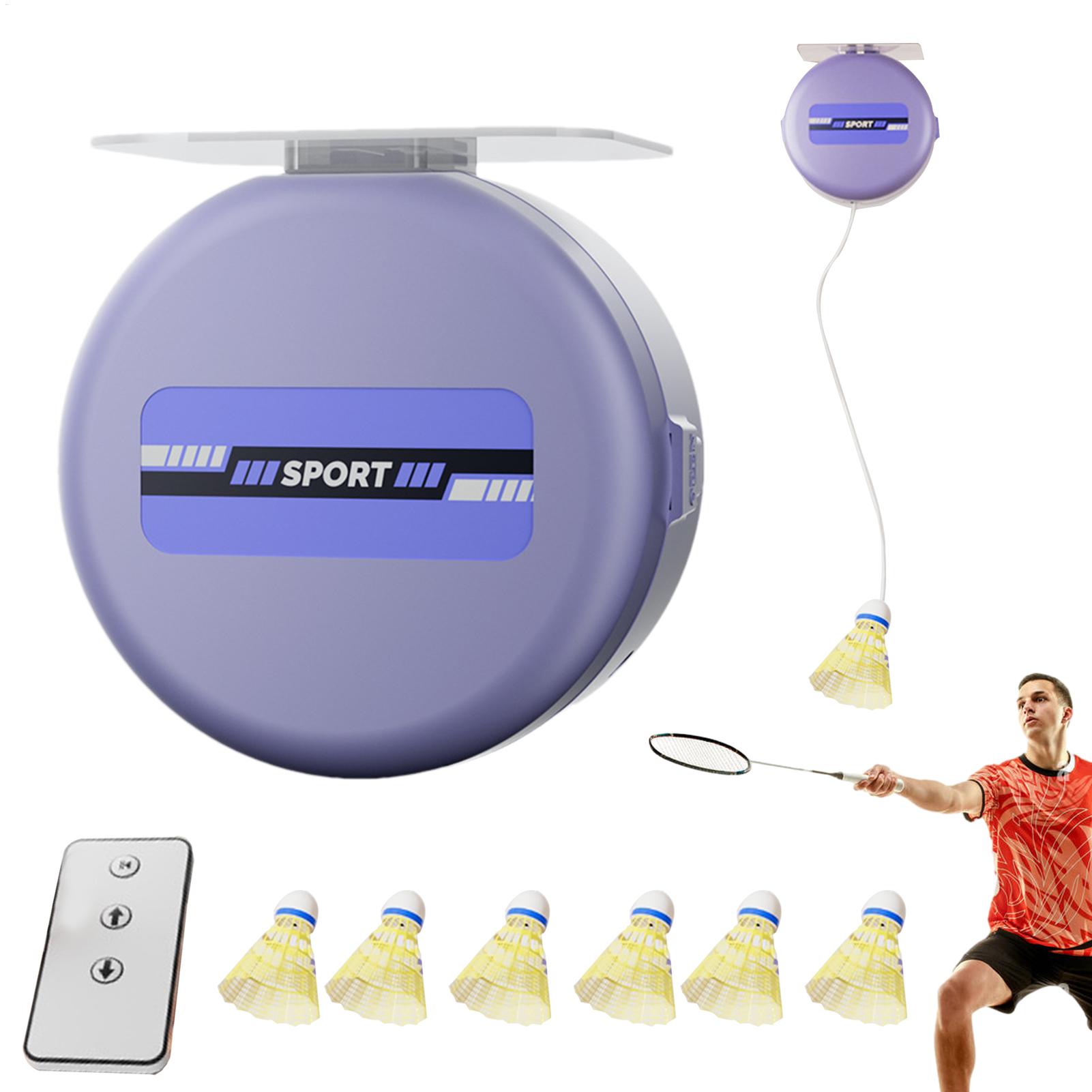 Badminton Rebound Trainer - Draagbare badmintontrainer Badmintonpraktijk Zelfstudie Training Rebound