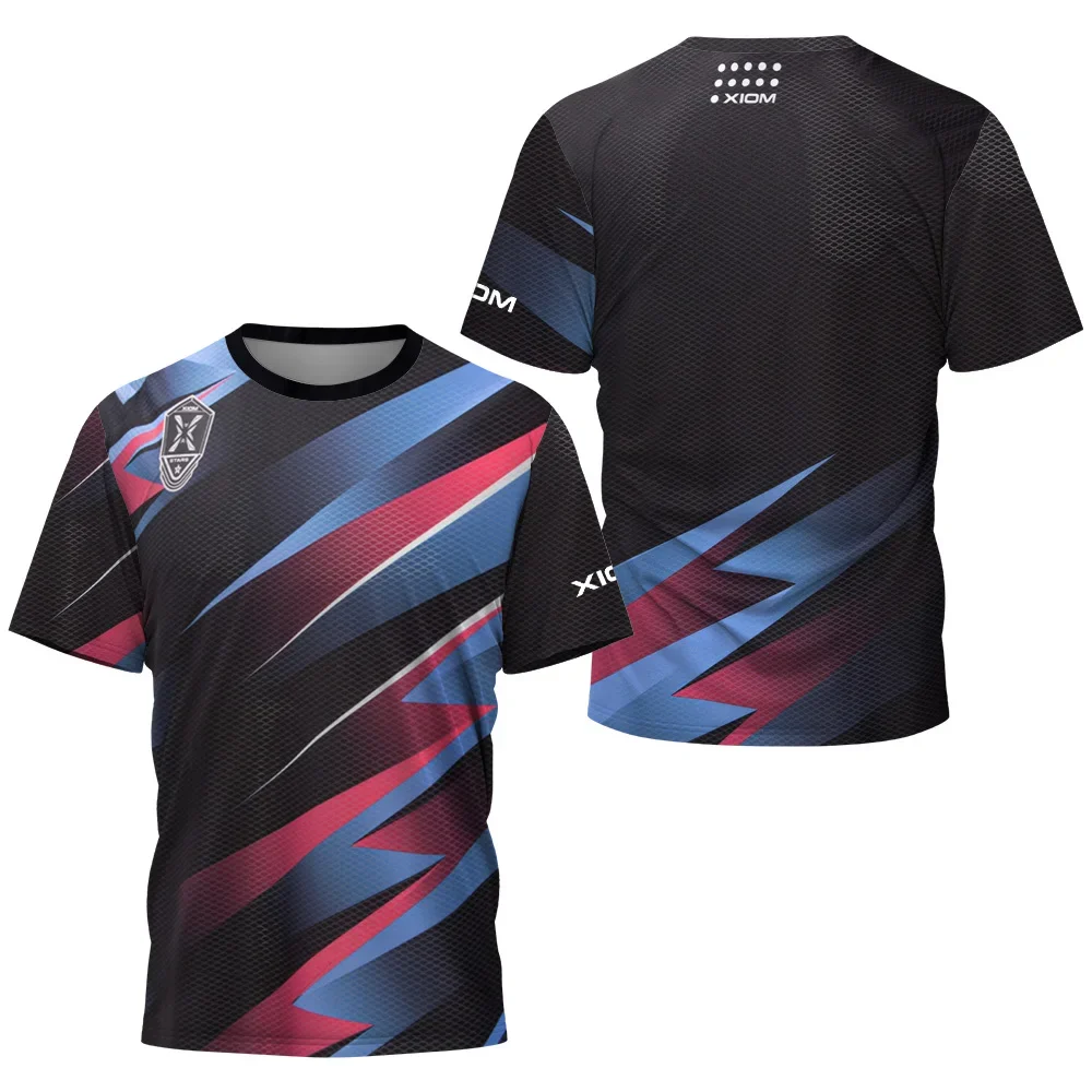Badminton Rank - Heren tafeltennis- en badmintonshirt met korte