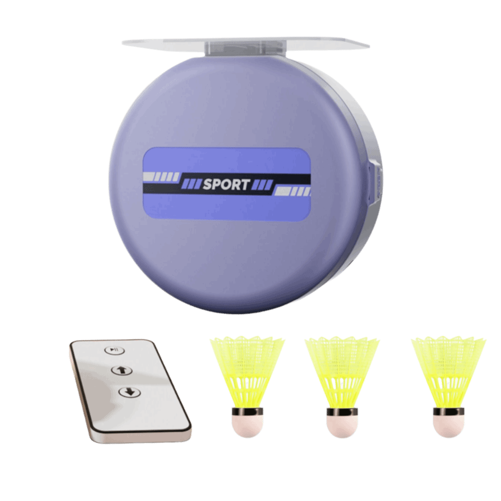 Badminton Rebound Trainer - 8 stuks aan het plafond gemonteerde