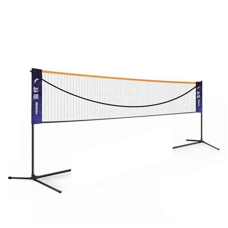 Badminton Rebound Trainer - Draagbare, in hoogte verstelbare sportnetset voor