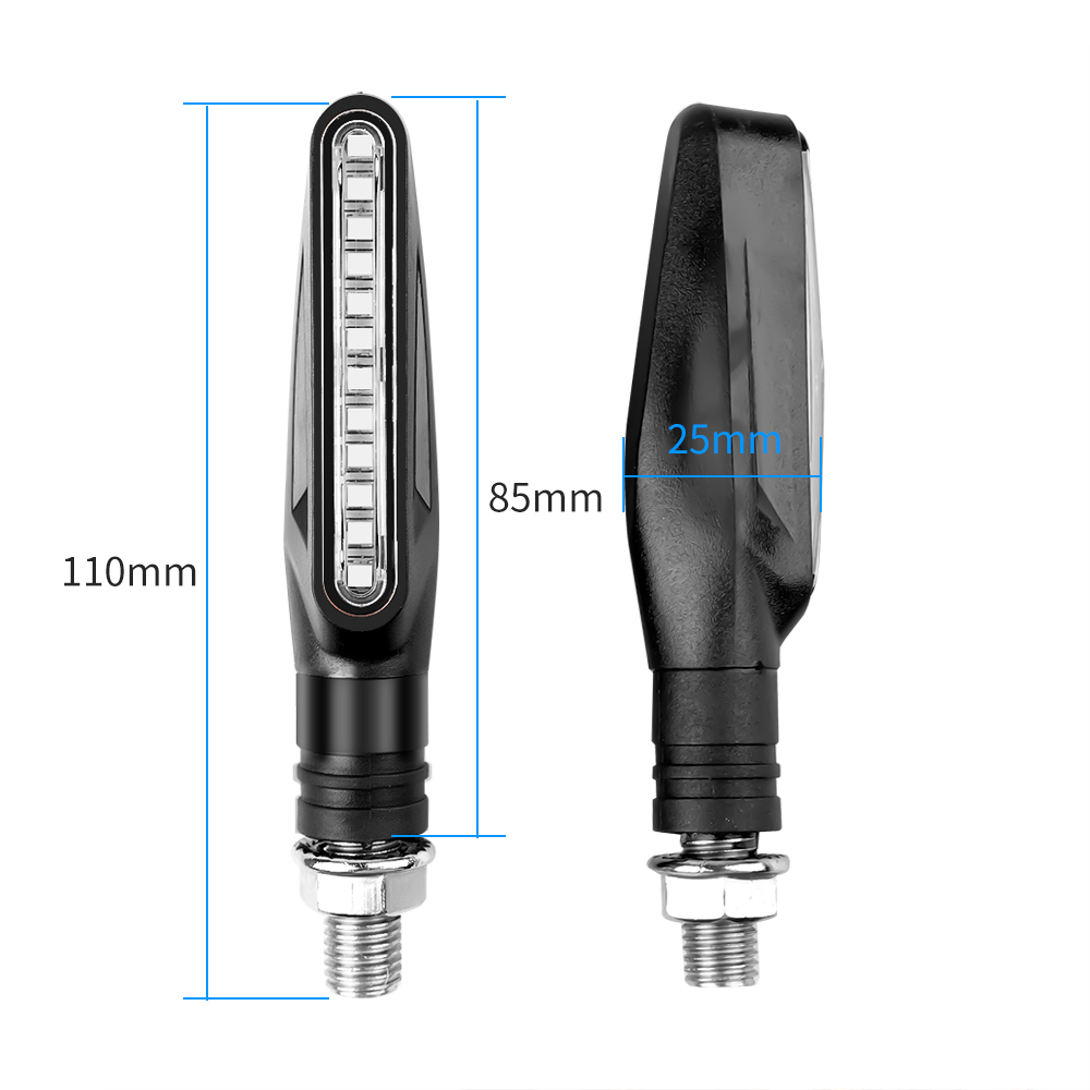 2 Stuks Led Motorfiets Richtin - Badminton Flash recensie en prijs