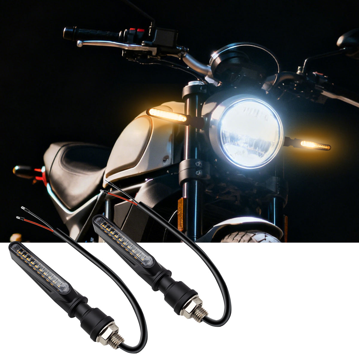 2 Stuks Universele Led Motorfi - Badminton Flash recensie en prijs