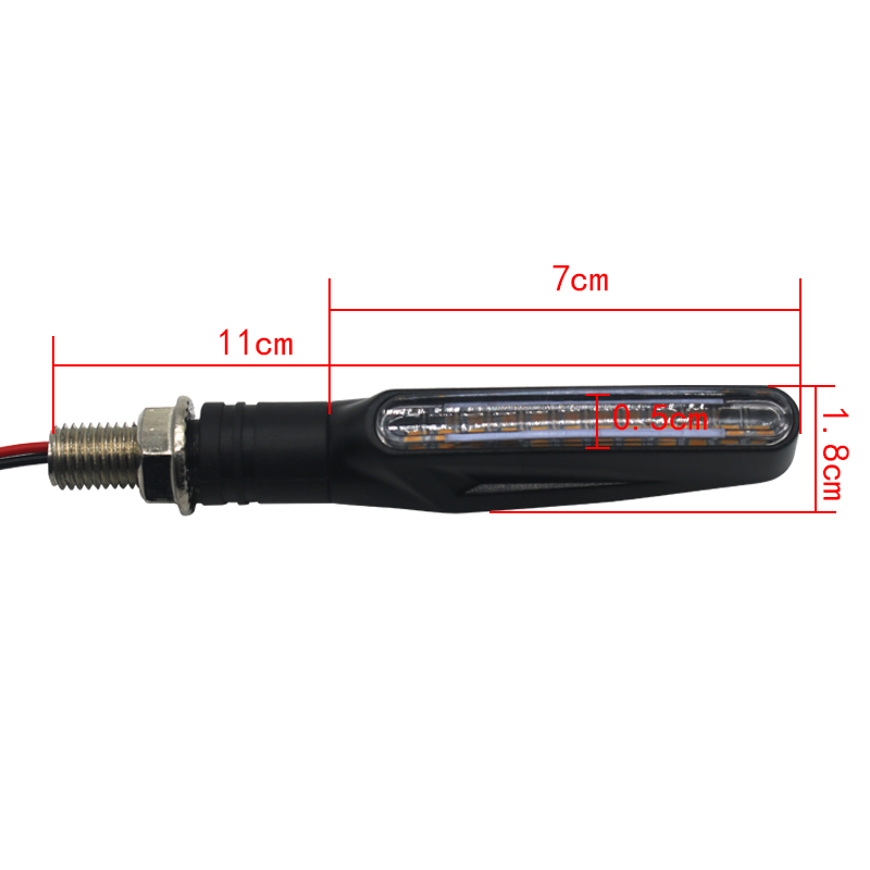 2/1 STKS LED Motorfiets Richti - Badminton Flash recensie en prijs