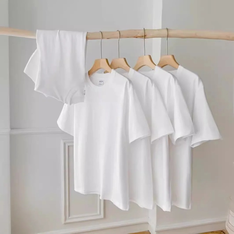 Heren T-shirt met ronde hals,  - Badminton Shuttlecock recensie en prijs