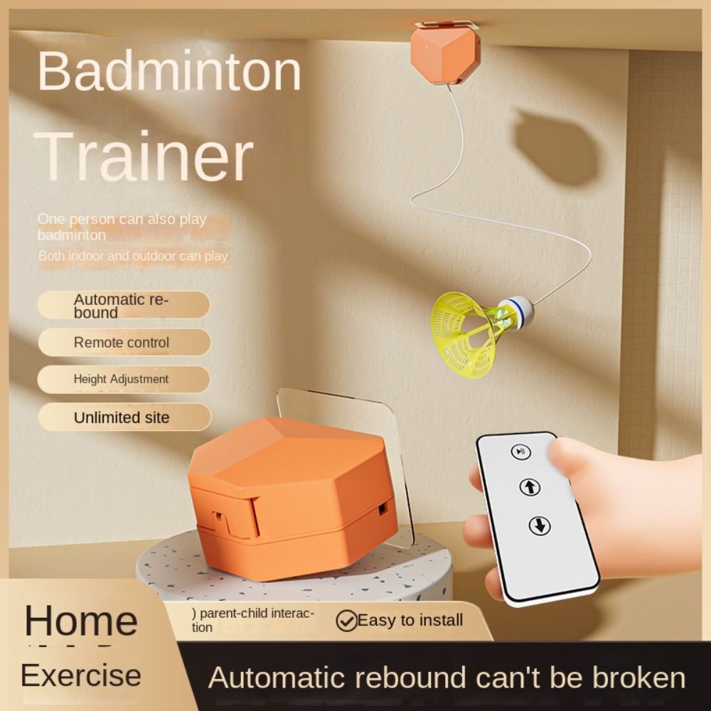 1 set bijbehorende oefenappara - Badminton Rebound Trainer recensie en prijs
