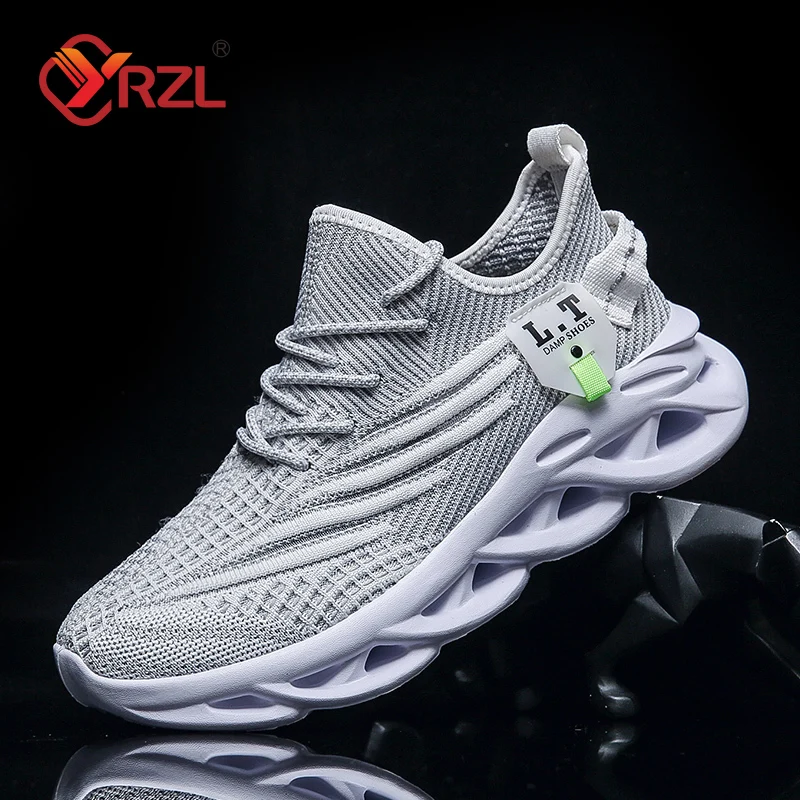 YRZL Heren Sport Running Zwart - Badminton Shoes recensie en prijs
